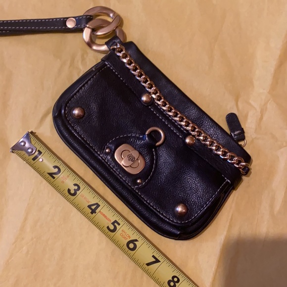 Juicy Couture Leather LARGE WRISTLET MINI BAG - Picture 10 of 16